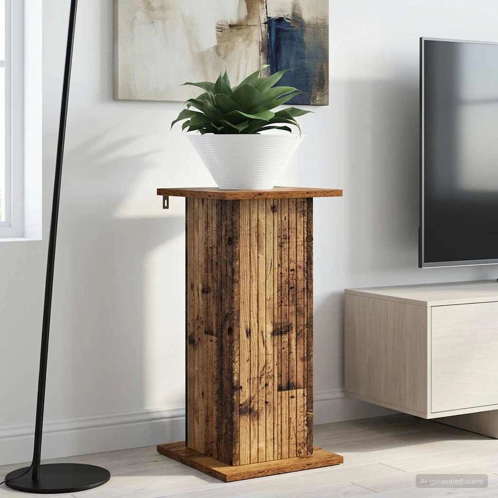 Supporto per piante Legno antico 30,5 x 30 x 60,5 cm 899794