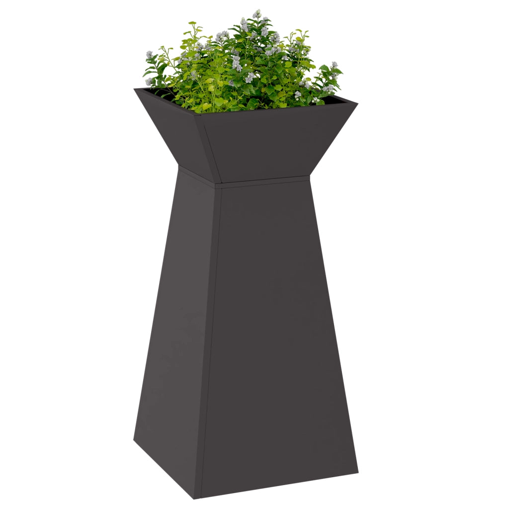Supporto per Piante Nero Plastica 35 x 35 x 73 cm Cilindrico