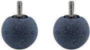 Diffusore di O2 2 pezzi - Pietra Antiroso - Adatto per 4 mm Tubo di Aria - Bolle Fini - Connettore di Coperchio Puro - Ventilatore di Aria