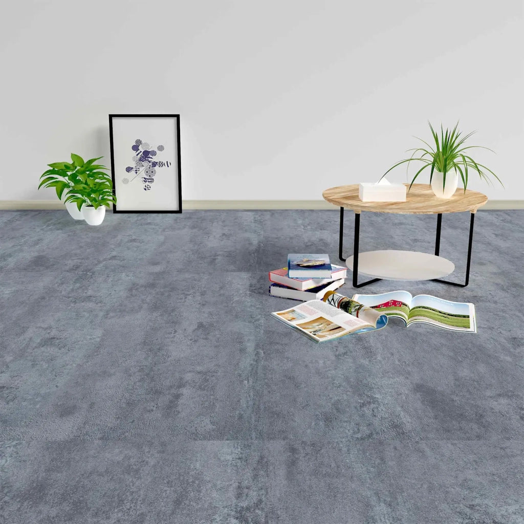 Tavole per Pavimenti 5,11 m2 55 pz PVC Marmo Grigio CFW9455144