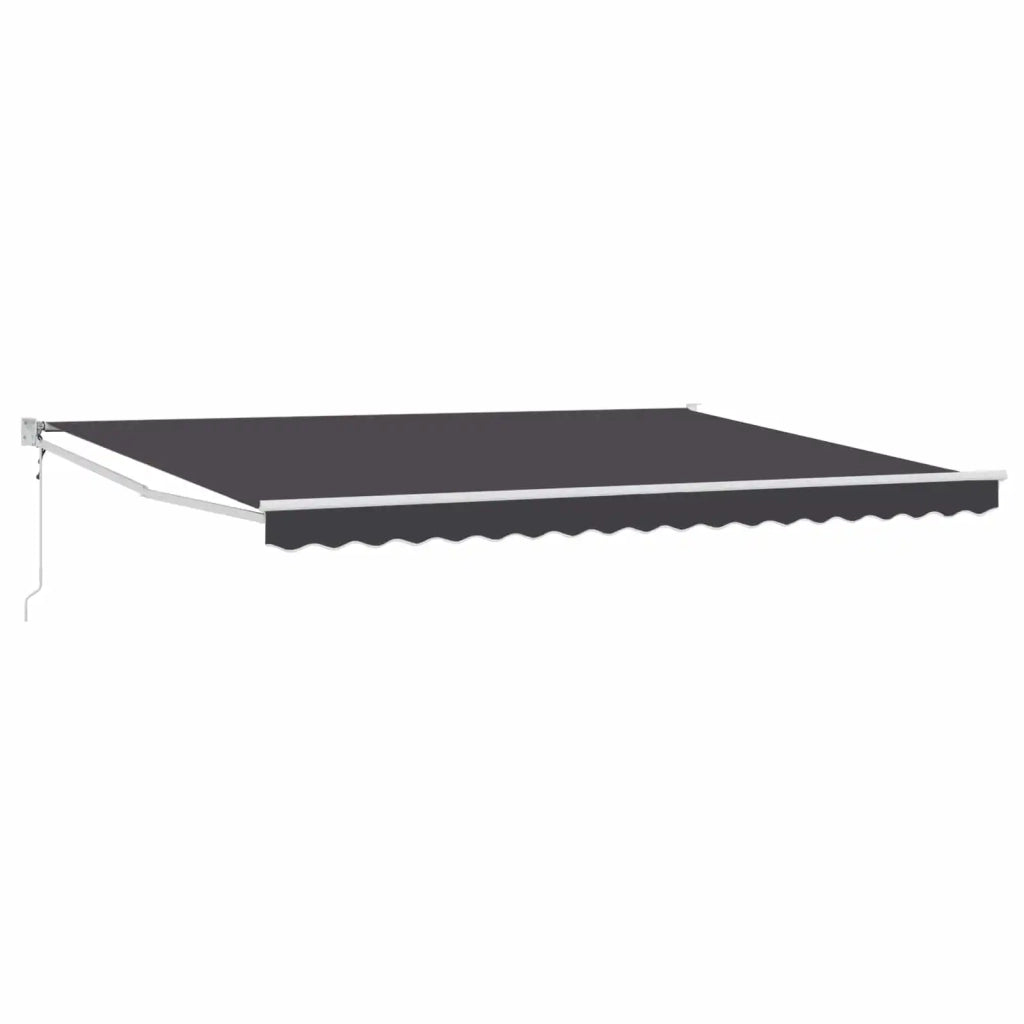 Tettuccio Elettrico Retrattile Antracite 4 x 2 m 3419002