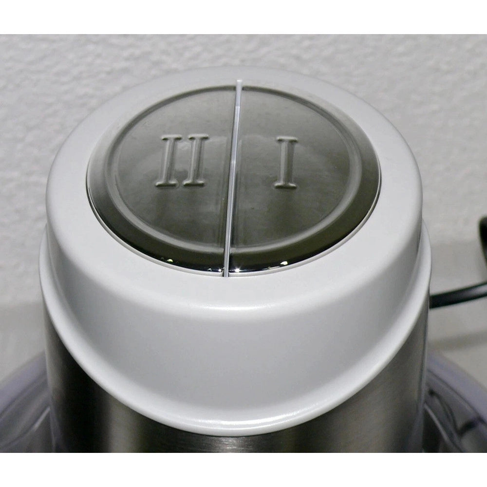 Trade Shop - Tritatutto Elettrico Da 5 Lt Robot Da Cucina Tritacarne A 6 Lame 500w Ciotola In Acciaio -