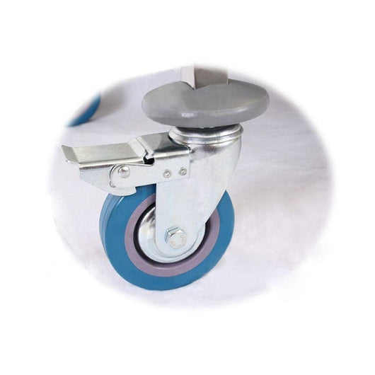 Carrello di servizio cucina professionale in acciaio inox 2 contenitori max 320 kg 3614114