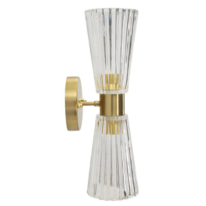 Lampadelle A Da Muro Praga cm 11x16x40