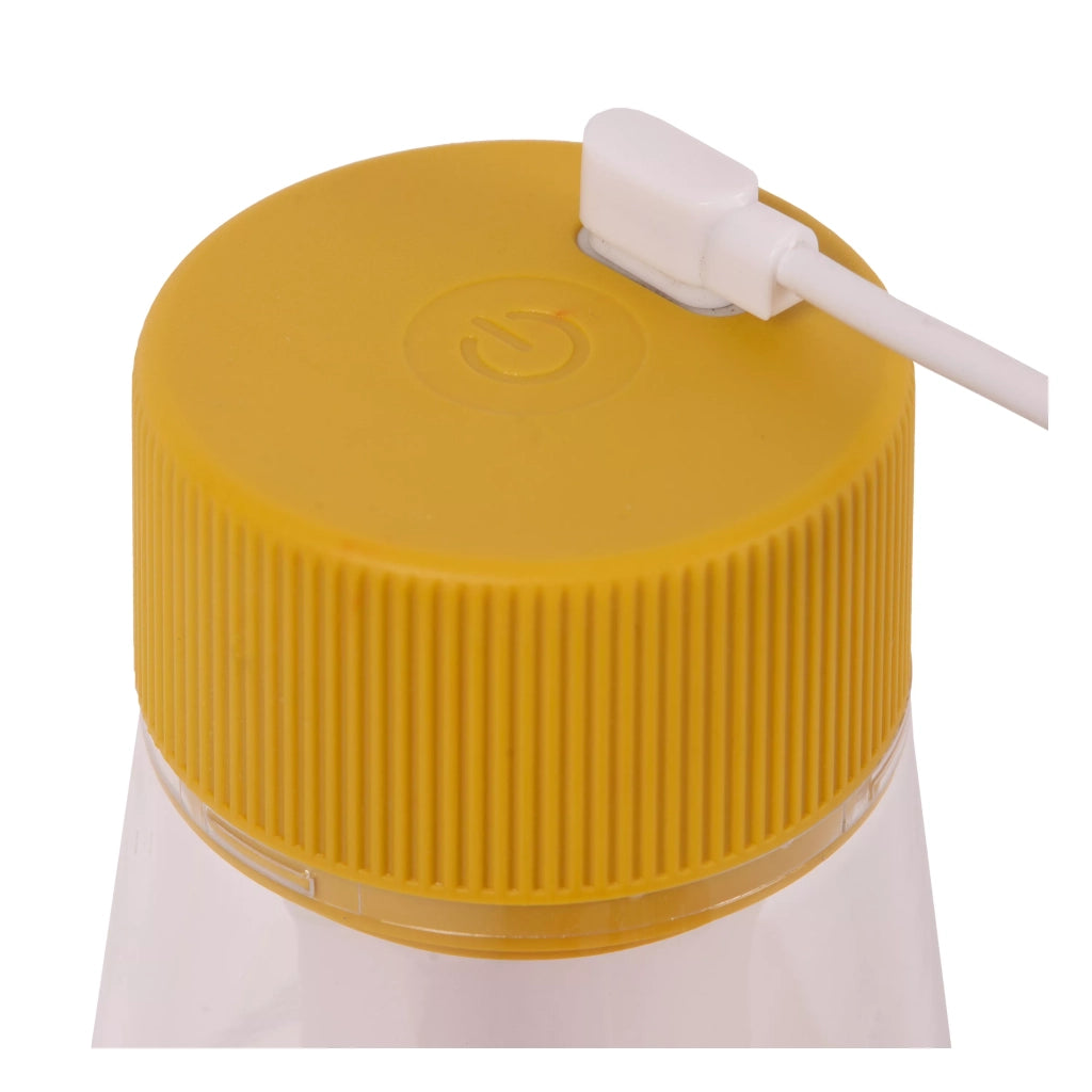 Lampada da tavolo ricaricabile gialla LED IP44 Lucide