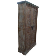 Armadio in legno marrone 121x45x220h