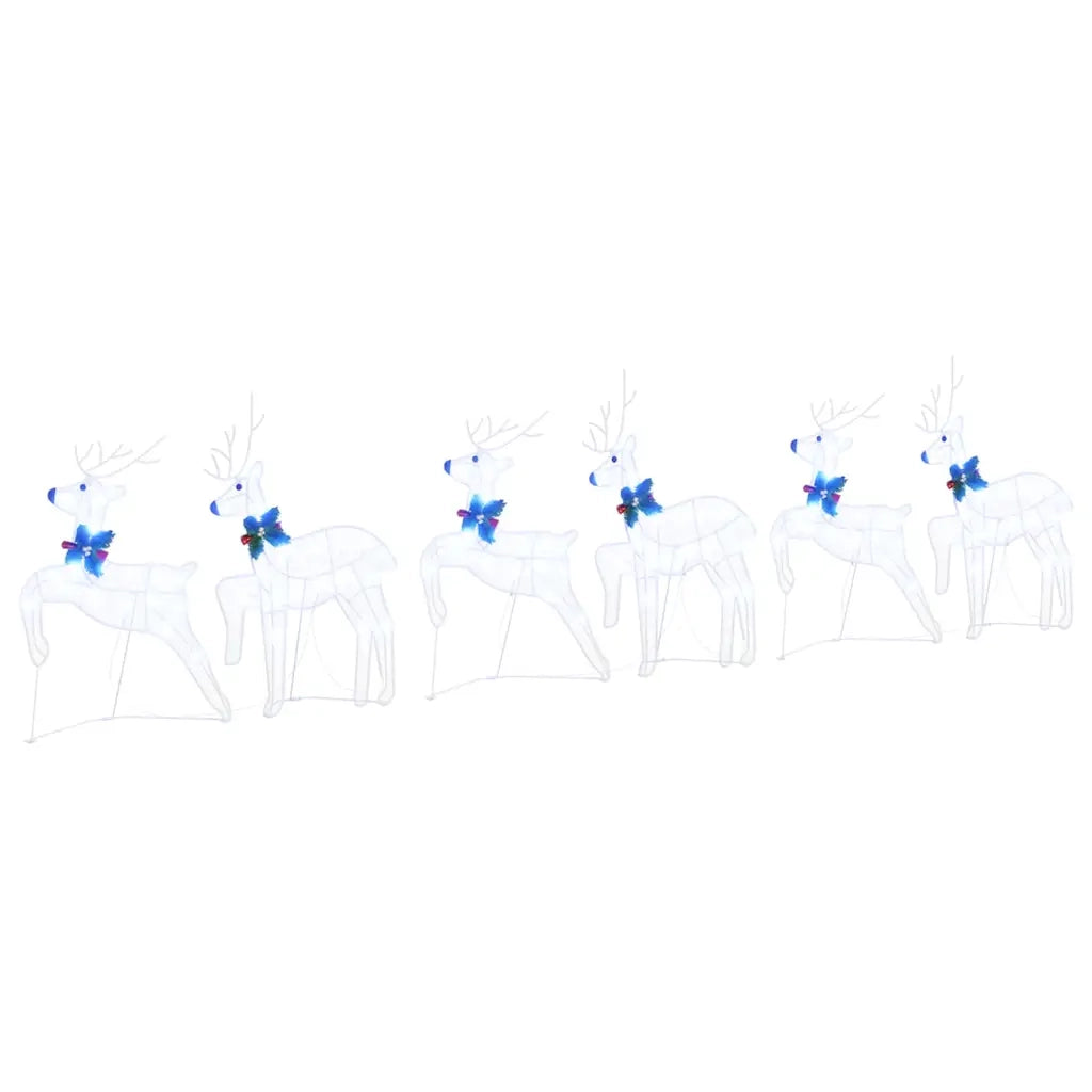 Renne LED 6 pz Bianco Tessuto CFW1406125