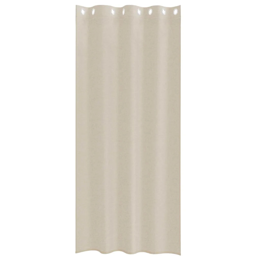 Tenda in Velo 2 pz Sabbia 225 x 140 cm Poliestere 4107994