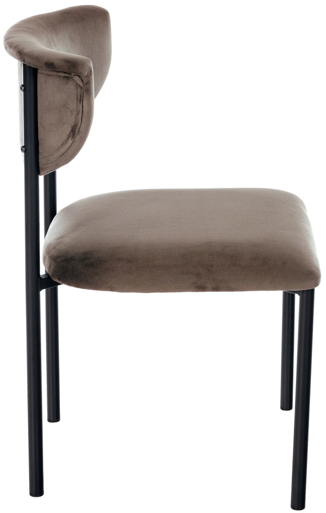 Set di 2 sedie visitatore Gambell velluto 6