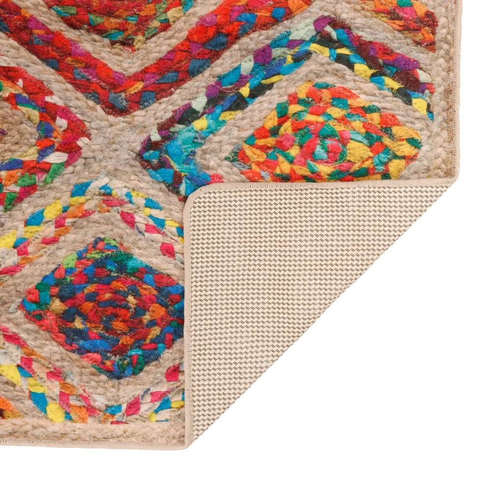 Tappeto Lavabile Multicolore 80x150 cm 136585