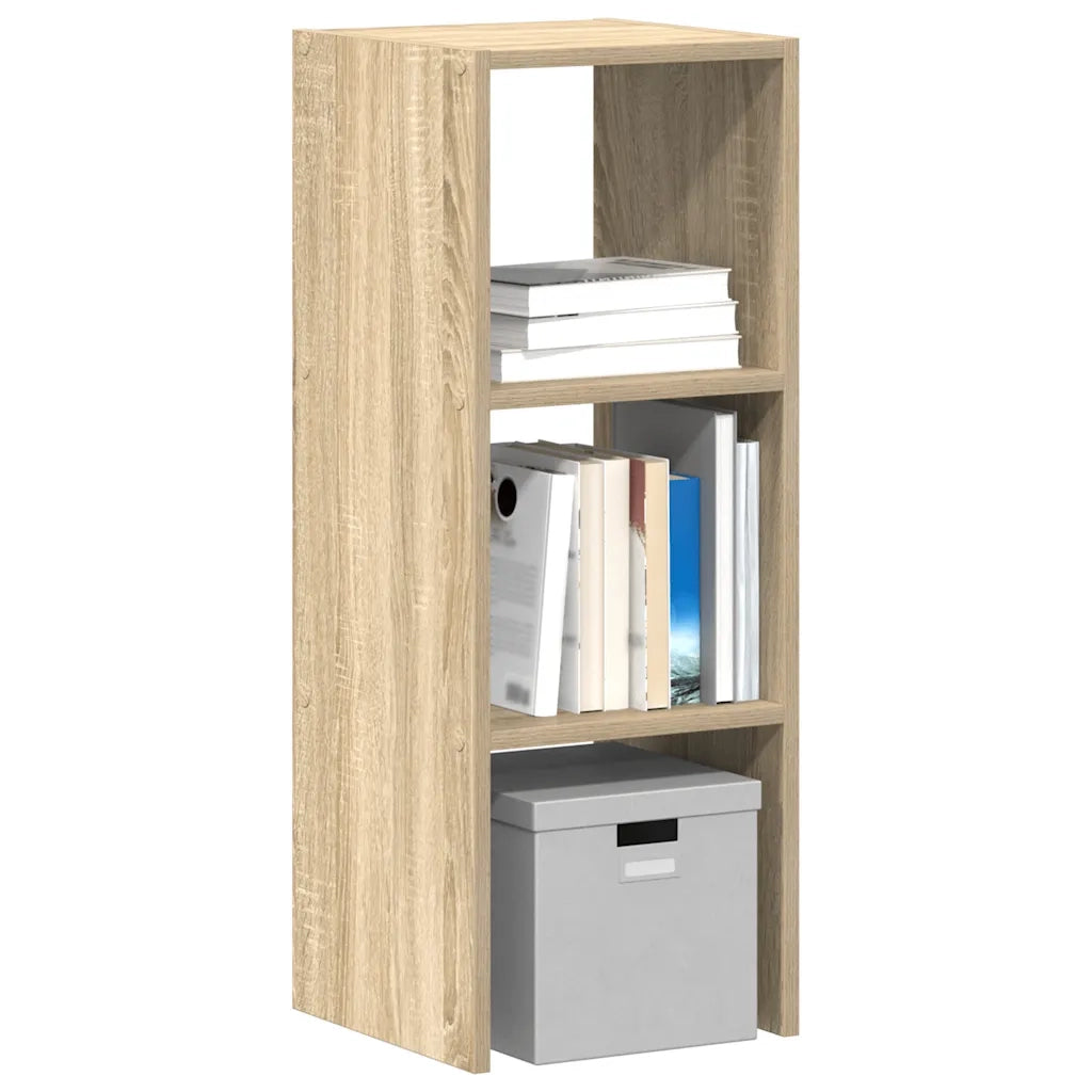 vidaXL Libreria Impilabili Rovere Sonoma 30x30x80 cm Legno Multistrato