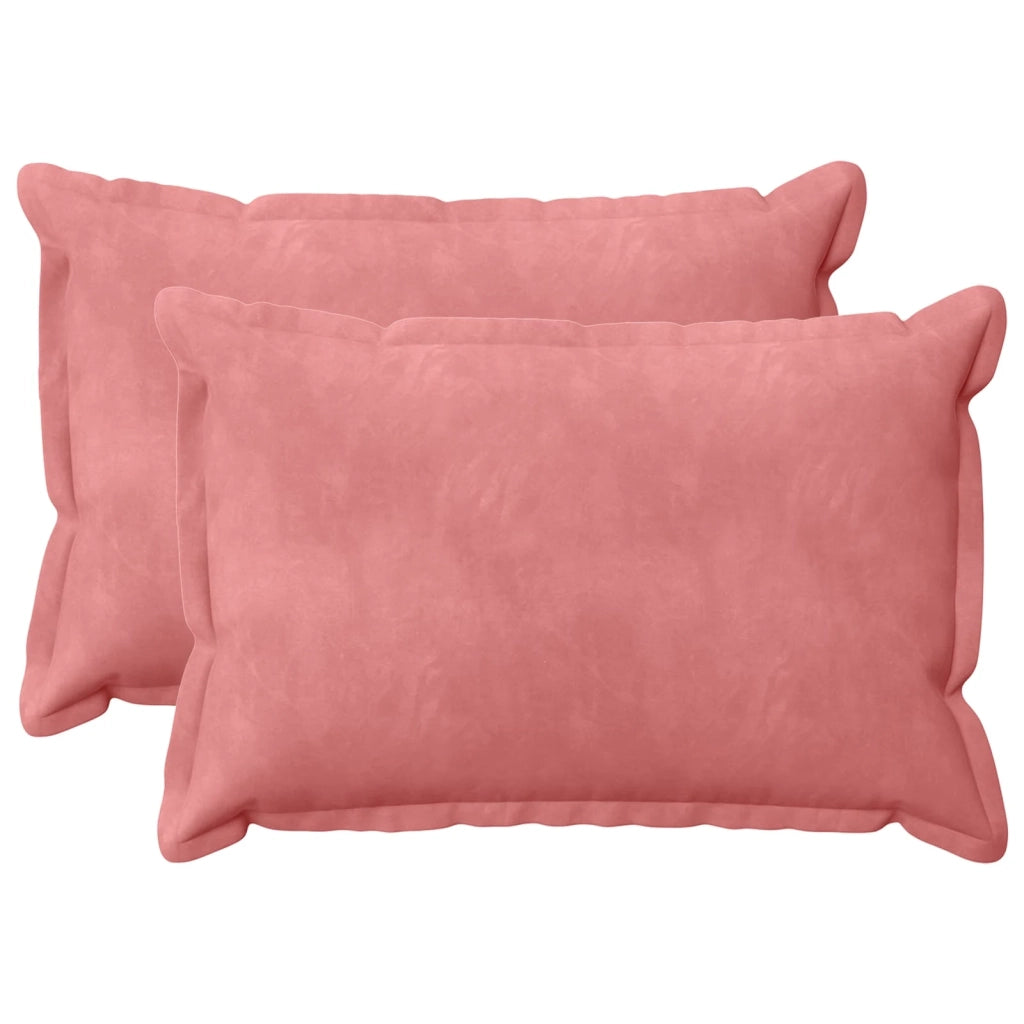 Cuscino con cuscino HOUTEN 2 pz Rosa Velluto 933230