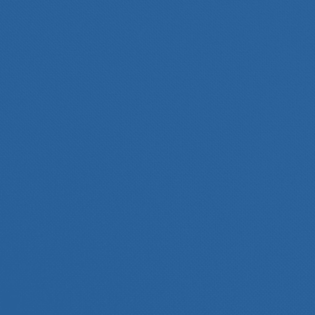 Lettino Prendisole Pieghevole Blu in Tessuto Oxford e Acciaio