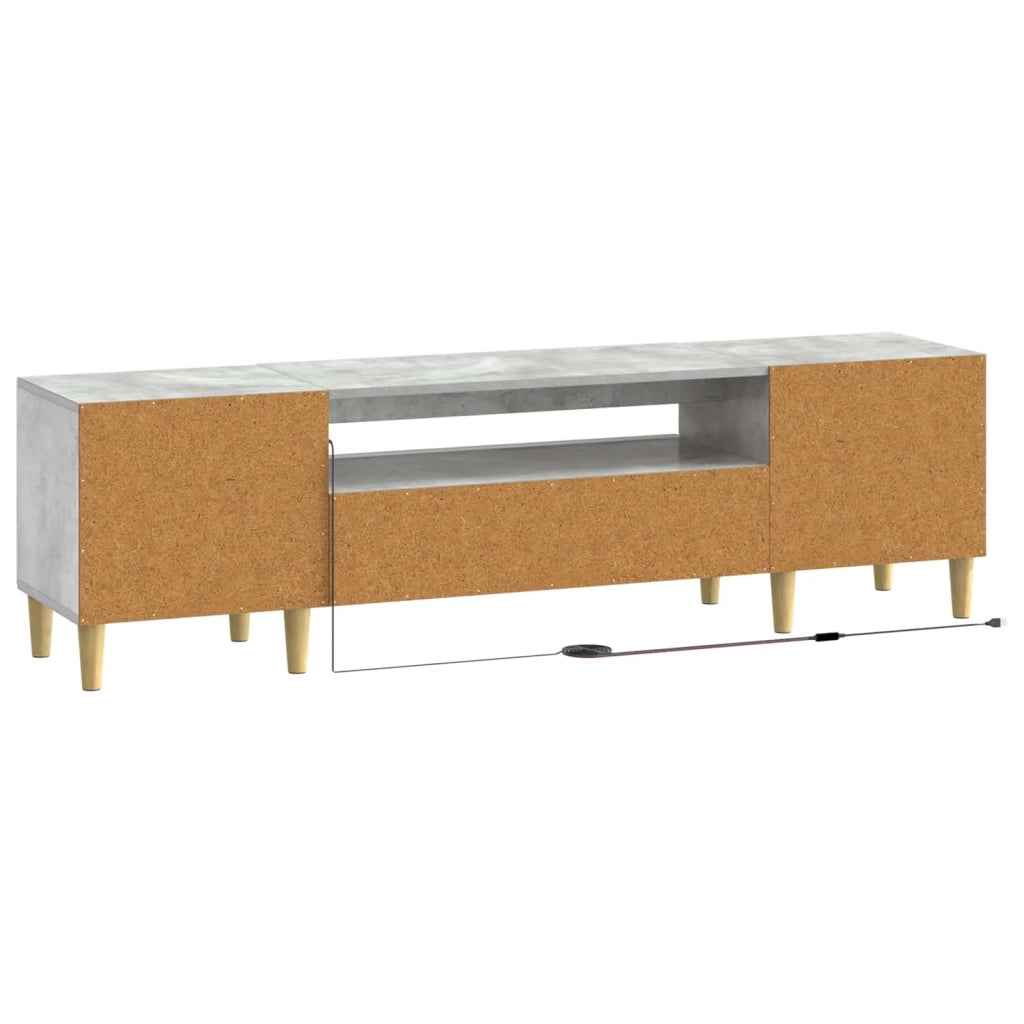 Mobile TV LED Grigio Cemento Legno ingegnerizzato 896688