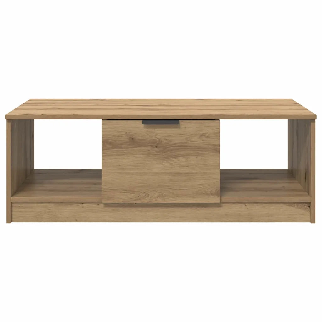 Tavolino da salotto Rovere artigianale 102 x 50 x 36cm