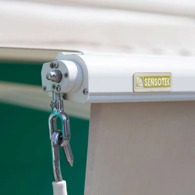 Tenda da Sole Motorizzata 4,5x3m Tessuto Acrilico Kraus Orchidea Ecrù