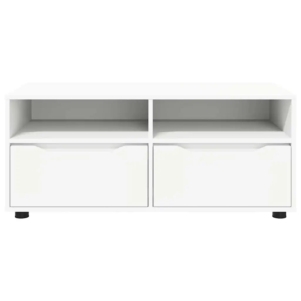 Mobile TV Bianco 100 x 48 x 43 cm Legno multistrato 888927