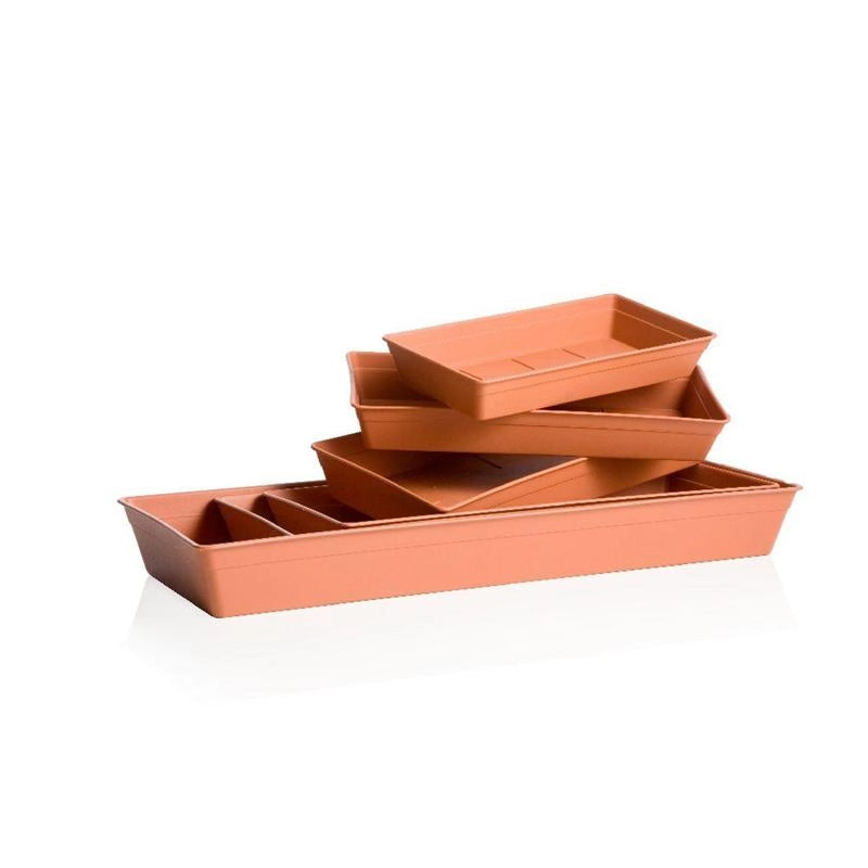 SOTTOCASSETTA BAMA - PP TERRACOTTA CM 45X19 H.CM 5,5- 10 pezzi
