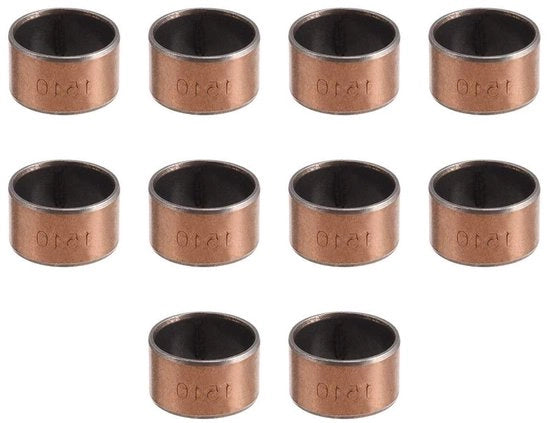 Gomme d'attrito 16 mm diametro di foratura 18 mm diametro esterno 30 mm L - 6 pezzi - Bus senza olio - 15*17*10mm - Confezione da 10 pezzi