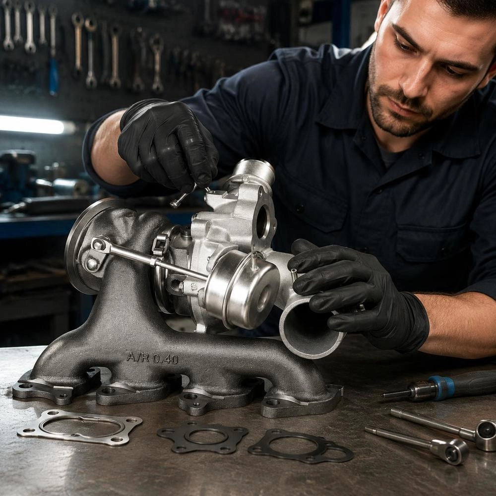 Turbocharger With Gasket Set, Turbocharger Replacement For Car Engines, Compatible With Buick Encore 2013-2021 --- 1.4L Gas VVT Turbocharged Ecotec LUV