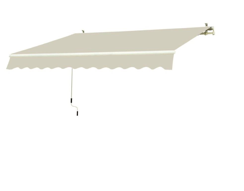 Tenda da sole a parete L.300xH.200cm, in poliestere 280 gr/m² beige Fredi