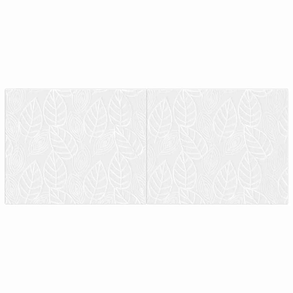 Testiera da Muro DELFT Bianco Legno ingegnerizzato 897185