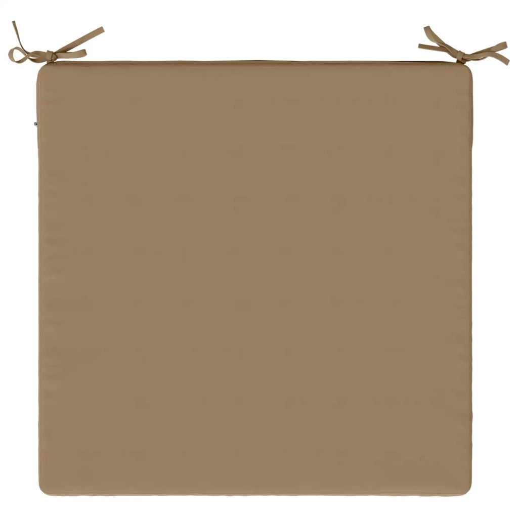 Cuscino per Sedia in Unico Pezzo SOEST 100% Poliestere Tortora 944637