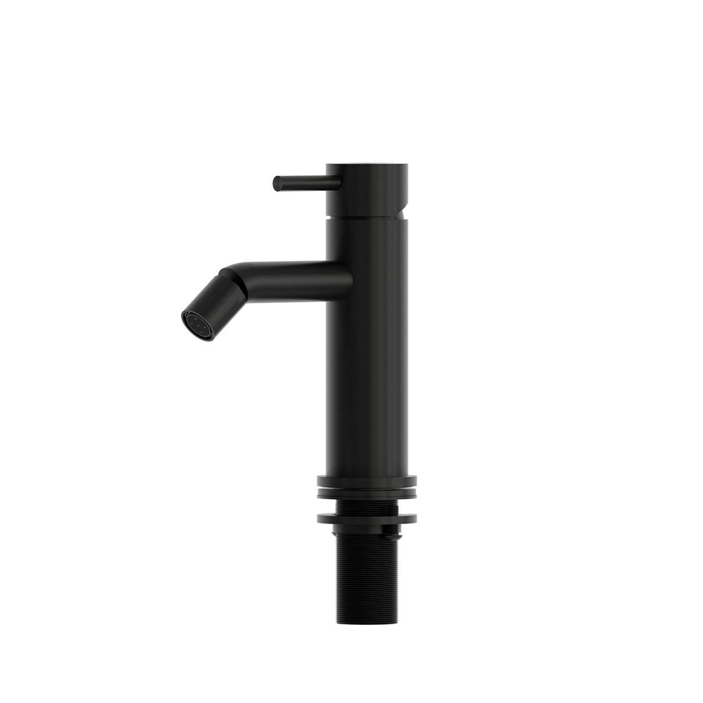SINED Rubinetto miscelatore bidet in acciaio inox 316L colore nero opaco resistenza elevata e design funzionale per bagno moderno modello Levante RUBINETTO-BIDET-LEVANTE-NERO