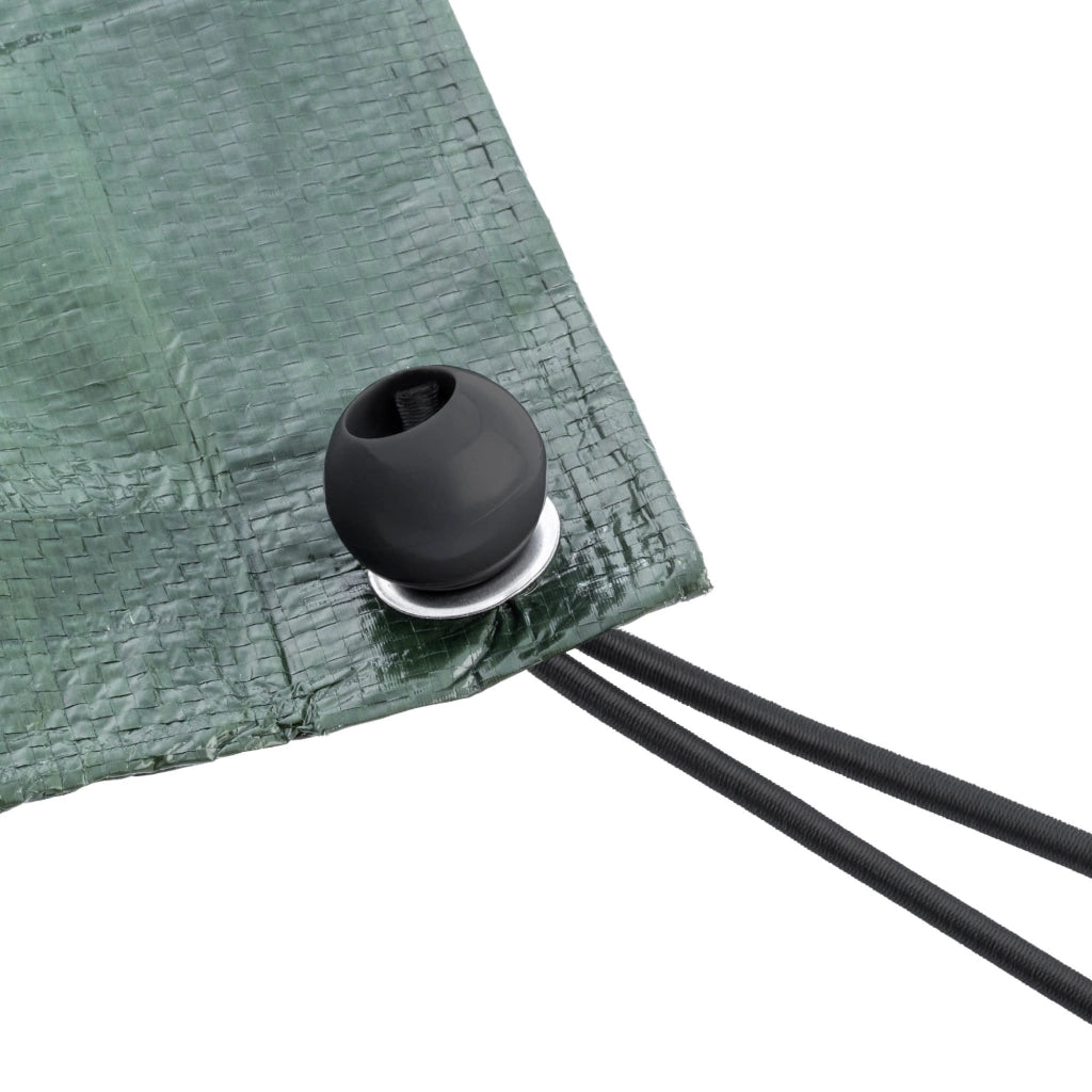 Set di 10 elastici con sfere KADAX per il fissaggio di teloni. Elastici per teloni da 15 cm, resistenti.
