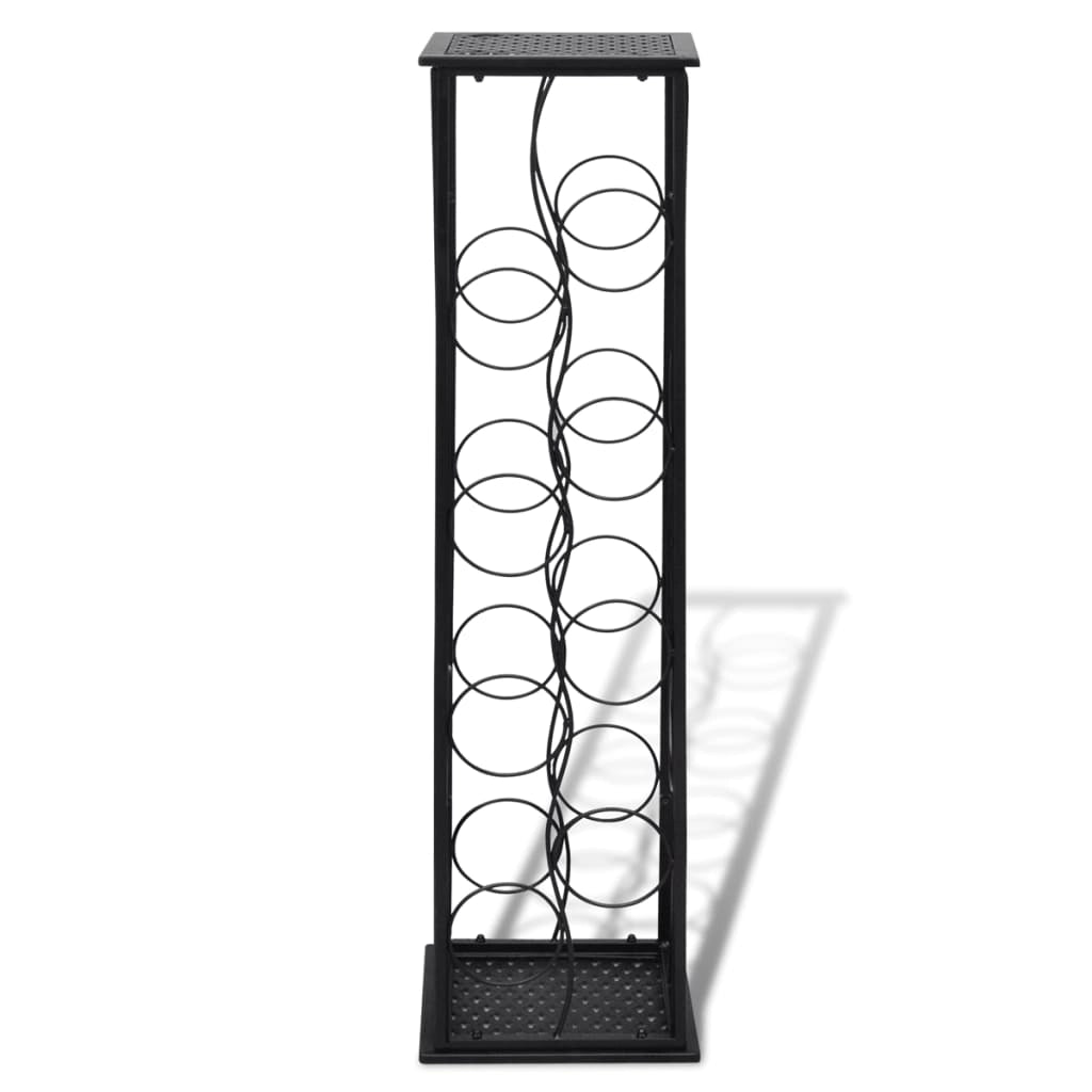 Portabottiglie per 8 Bottiglie di Vino in Metallo cod mxl 81693