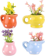 Accessori decorativi per casa e ufficio - 4 magneti per vaso di fiori e piante per frigorifero