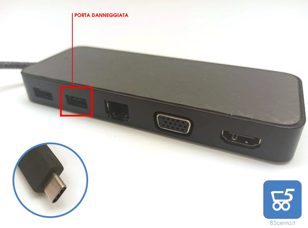 HP USB-C Mini Dock, Docking station, VGA, HDMI 1 USB 3, USB-C USATO
