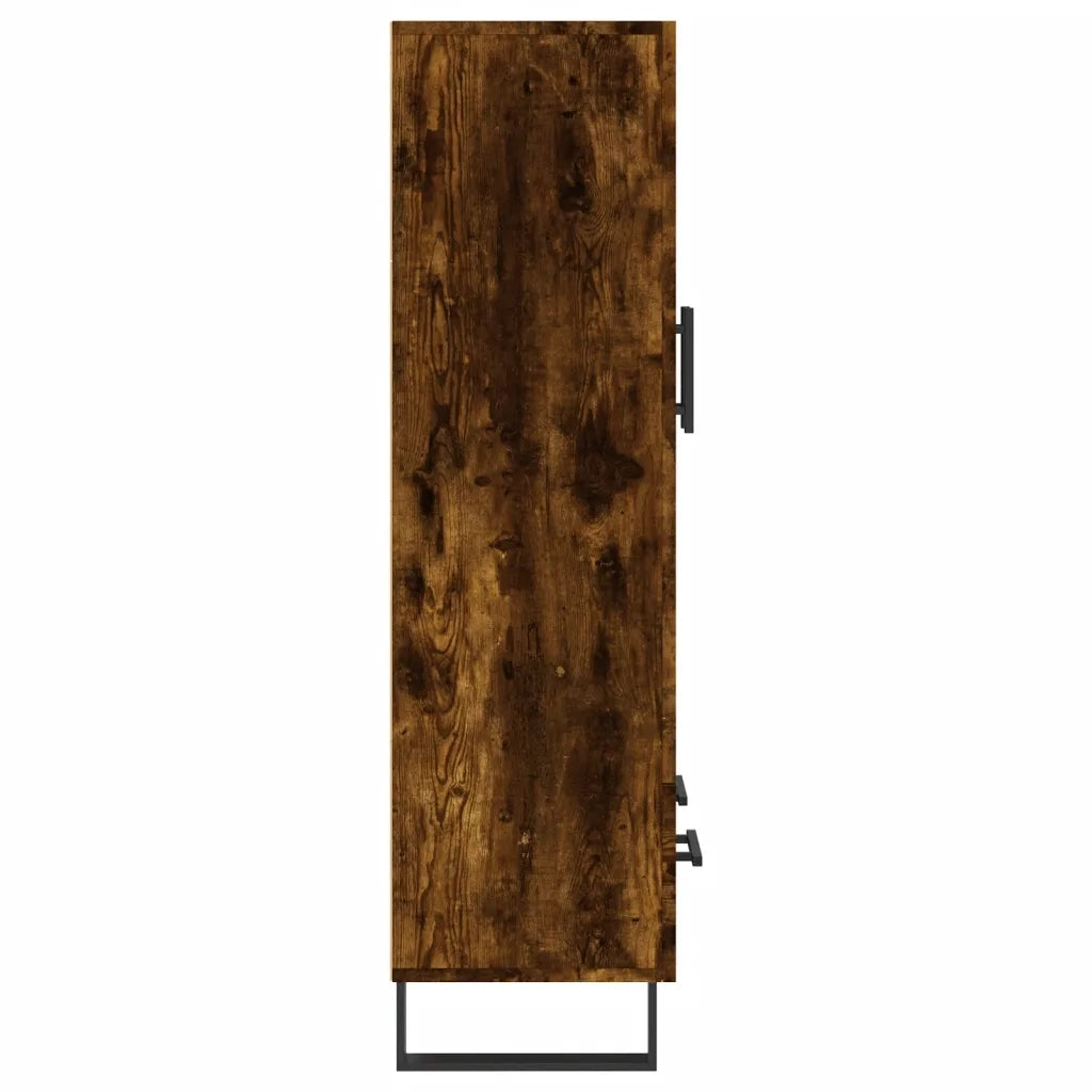 Credenza Rovere Fumo 69,5x31x115 cm in Legno Multistrato 828265