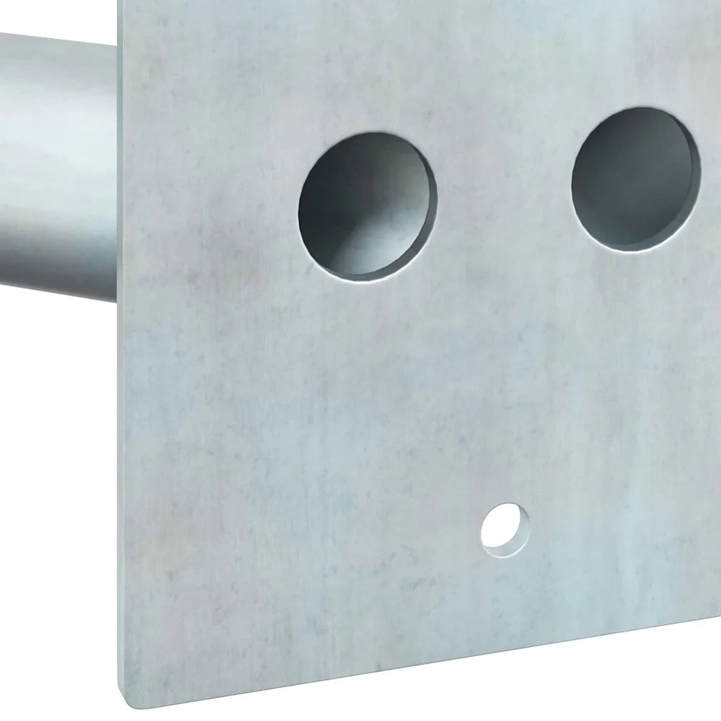 Supporto per Bandiera Argento 11,5 x 7,5 x 0,2 cm Acciaio CFW4125284