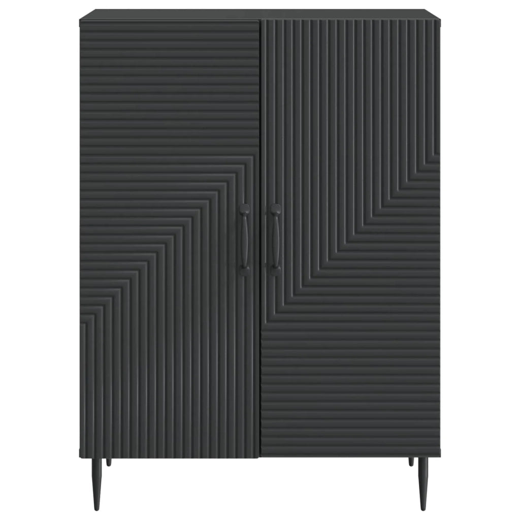 Credenza Nero 66 x 34,5 x 89,5 cm Legno ingegnerizzato 894816