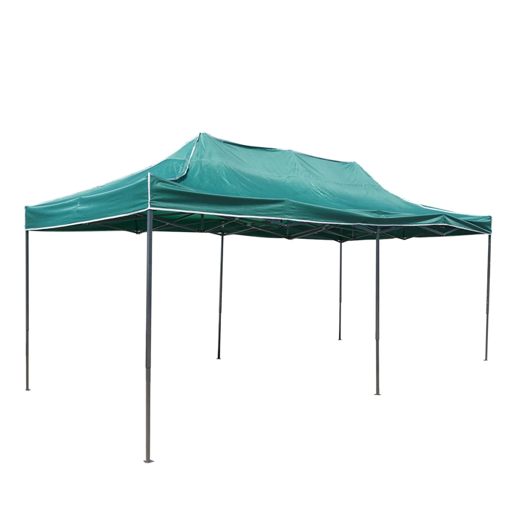 Gazebo  verde 3x6 m, altezza regolabile, pieghevole Breckner Germany