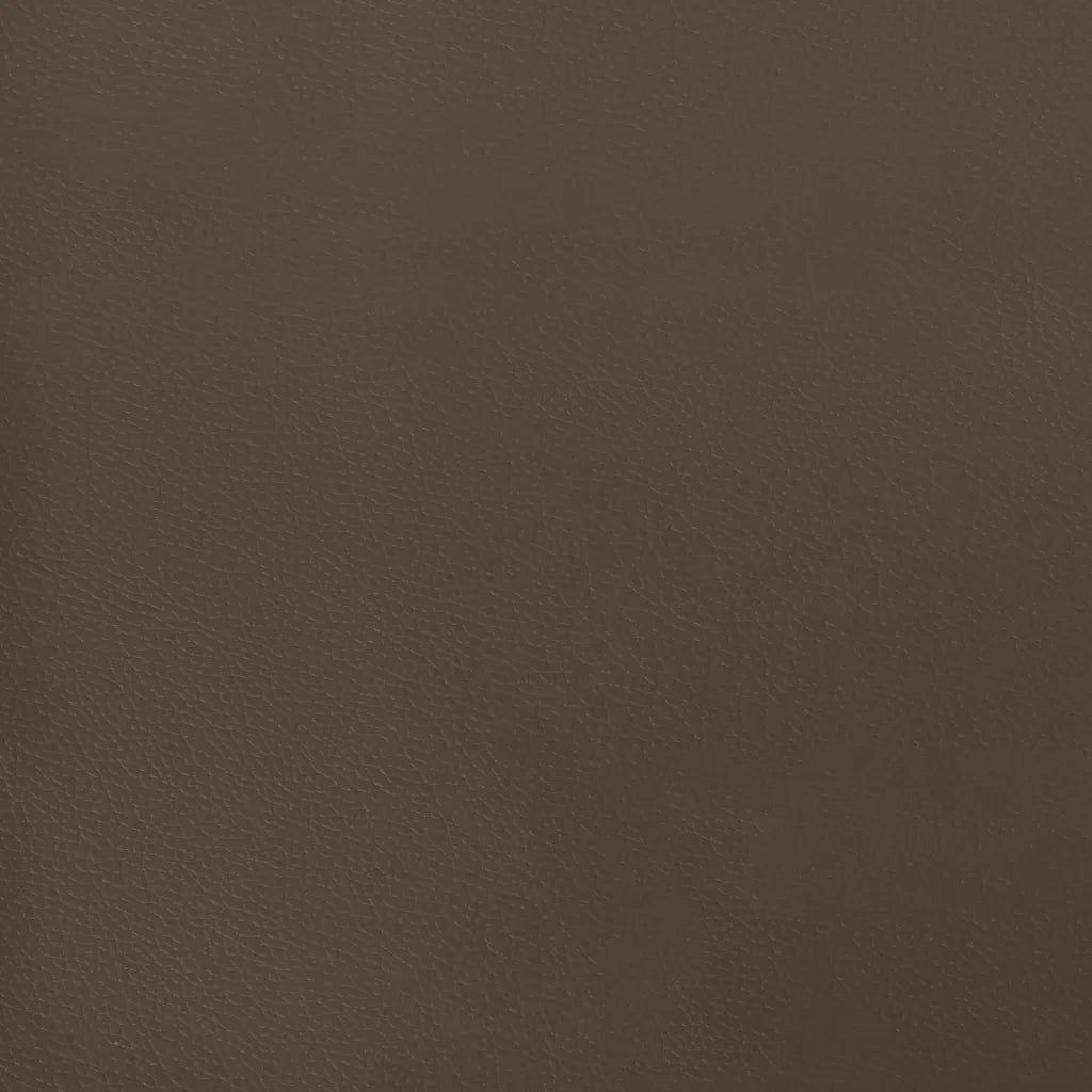 Testiera ad Orecchio Marrone Scuro 103x23x118/128 cm in Tessuto 3118089