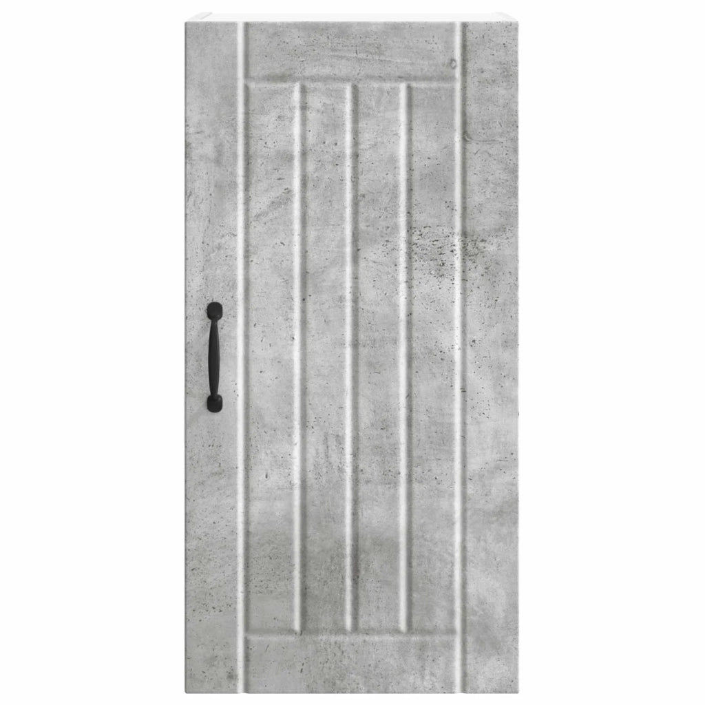 Pensile da cucina | Armadietto a muro LUCCA Grigio Cemento 40 x 31 x 80 cm