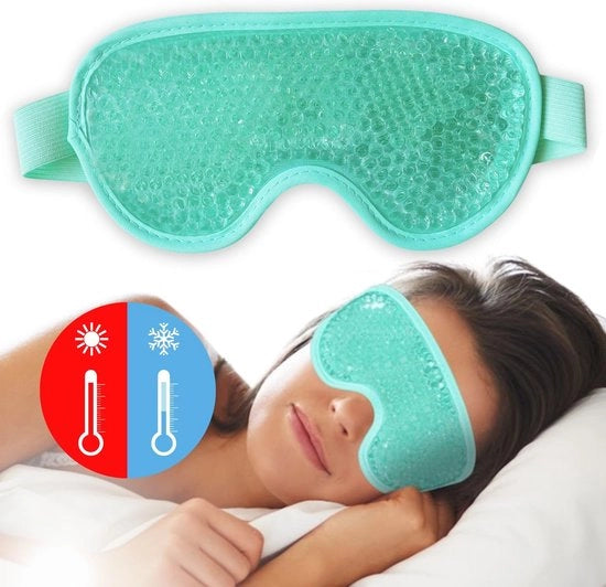Gel masker per occhi per ridurre la stanchezza, impermeabile e reutilizzabile per ridurre la gonfiore e le ombre scure