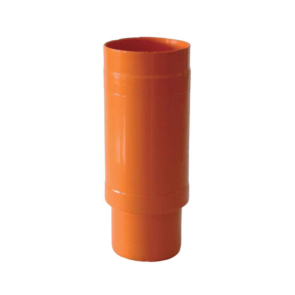 GIUNTO DI RIPARAZIONE IN PVC ARANCIO- Diam. 80- ESCLU- pezzi 1