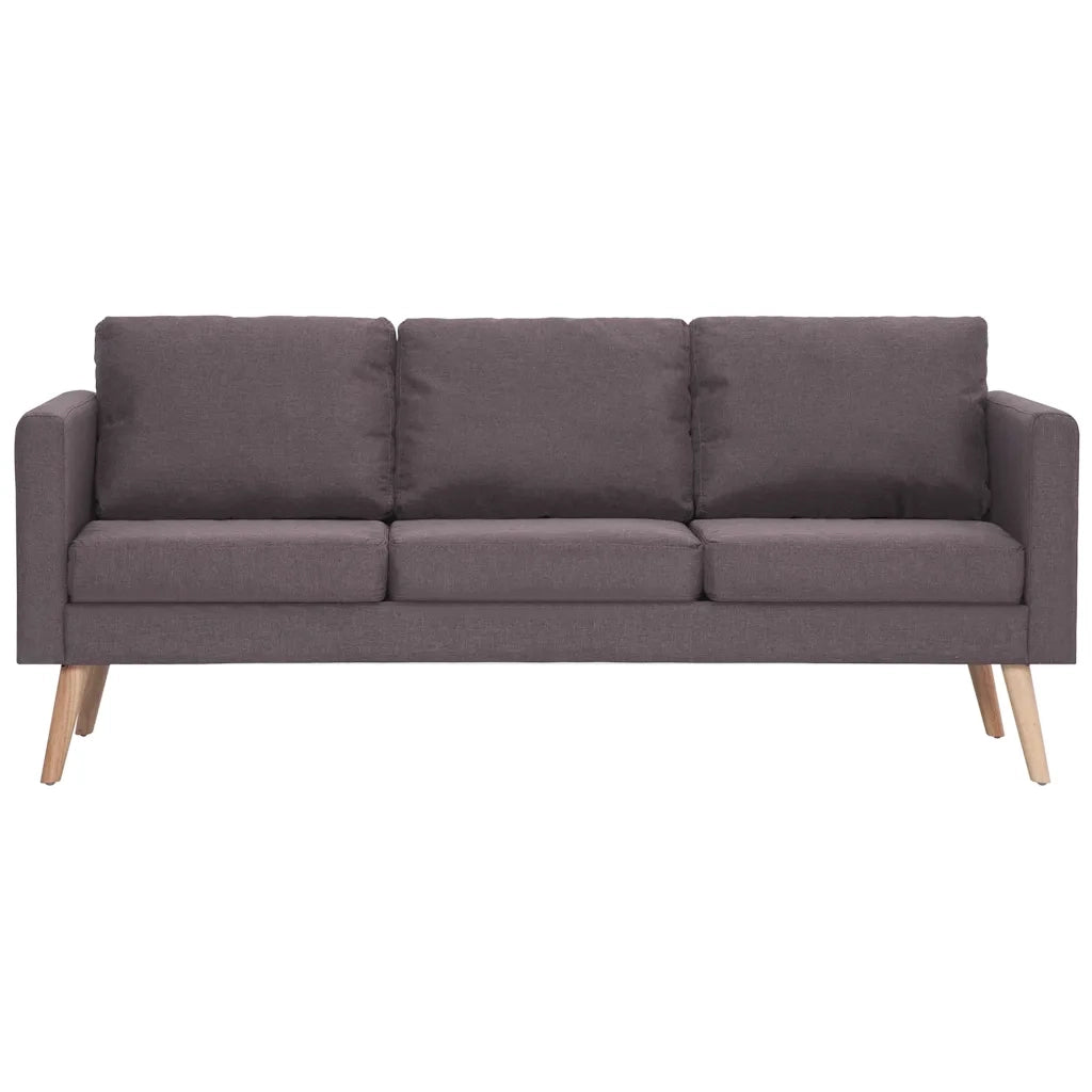 Set Divani 2 pz in Tessuto Tortora 276858