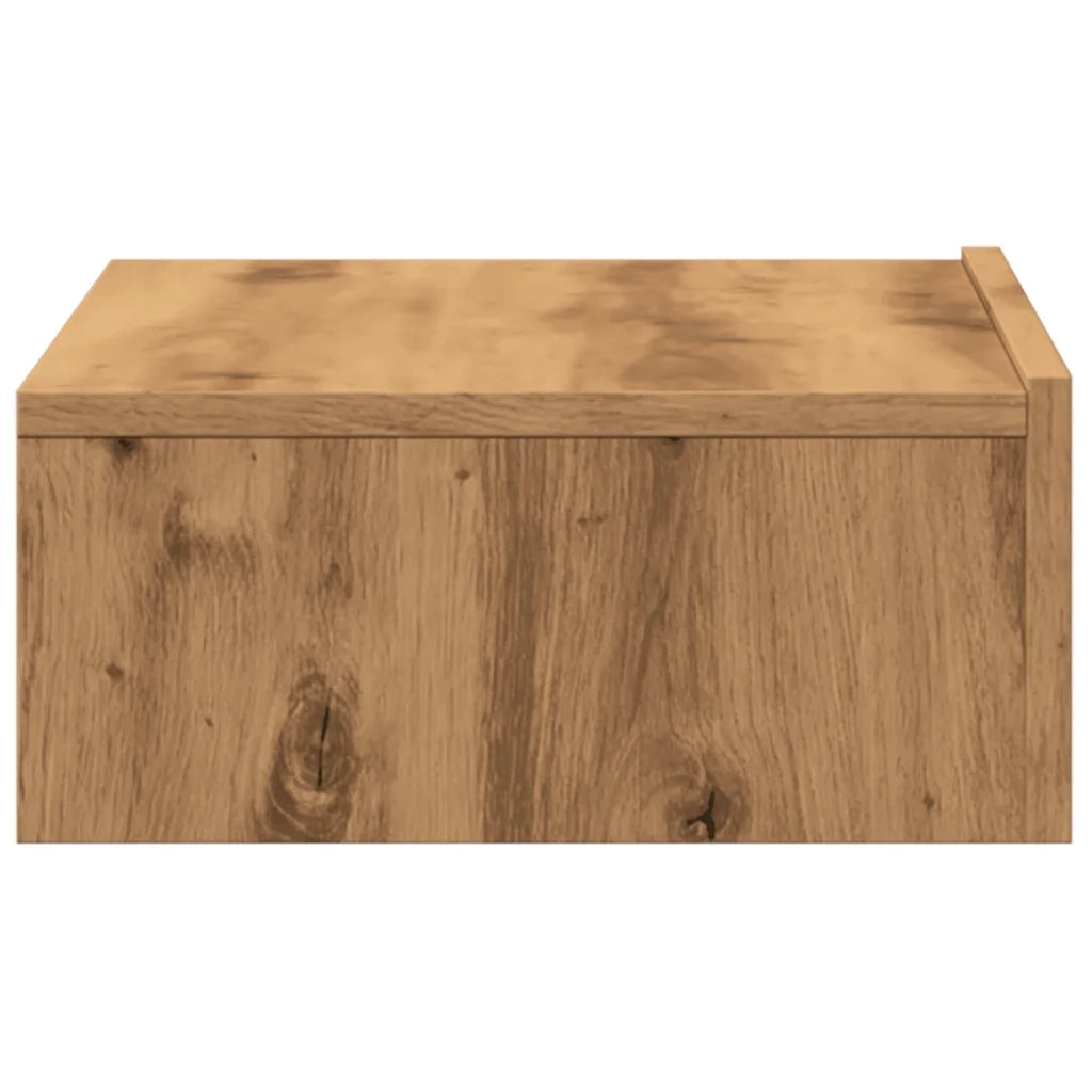 Mobili Porta TV Luci LED 2 pz-Set di 2 Credenza per TV Rovere Artigianale 60x35x15,5 cm