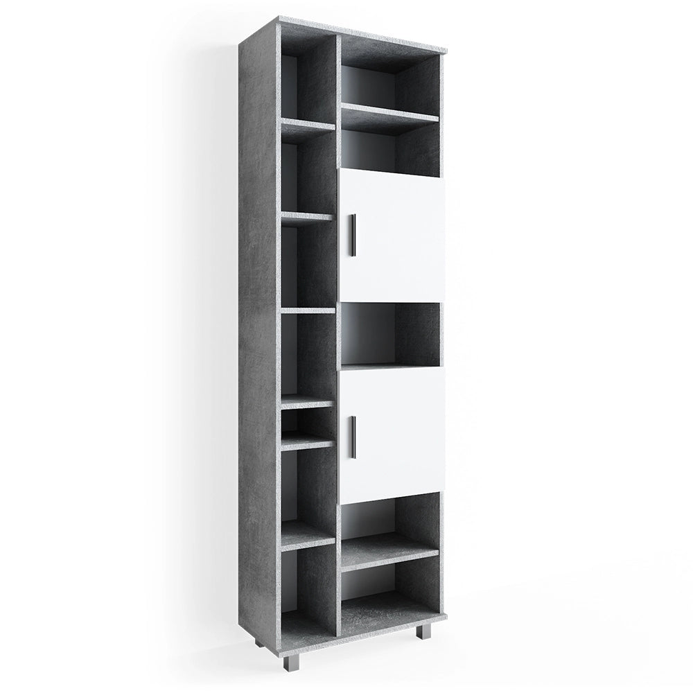 Mobile bagno alto Ilias Calcestruzzo 60 x 190 cm Vicco