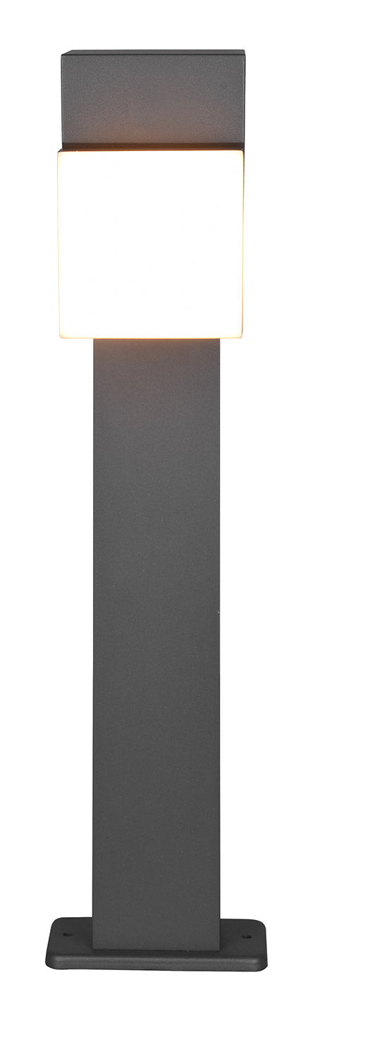 Lampada Palo da Esterno a LED SMD in Allumnio Pressofuso Antracite