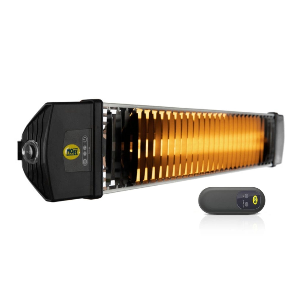 IRIS 866NRC Lampada Riscaldatore Infrarossi 1200 W con Telecomando | MO-EL