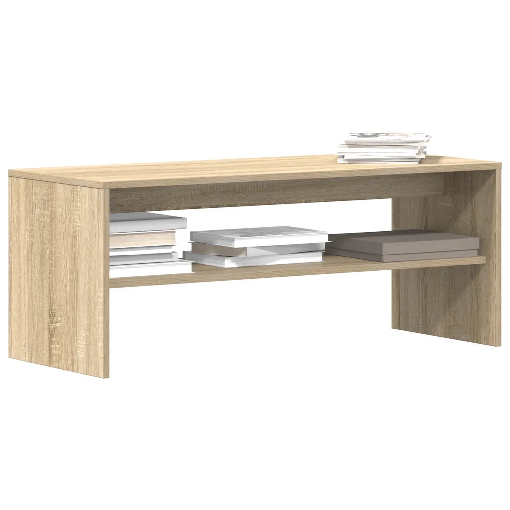 Mobile Porta TV Rovere Sonoma 100x40x40 cm in Legno Multistrato 859120