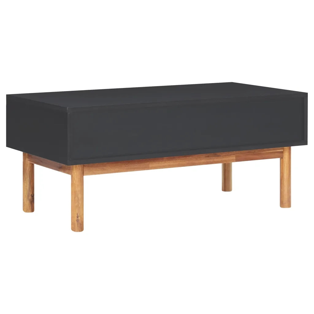 Tavolino da Salotto 90x50x40 cm Legno Massello di Acacia e MDF 289908