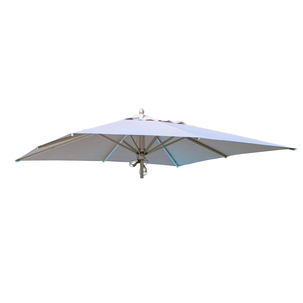 TELO CRISTAL PER OMBRELLONE 3 X 4 MT IN COLORE GRIGIO