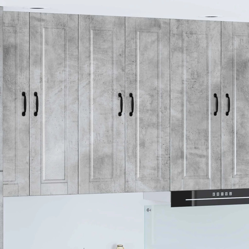 Armadietto a muro PORTO Grigio cemento 60 x 31 x 100 cm