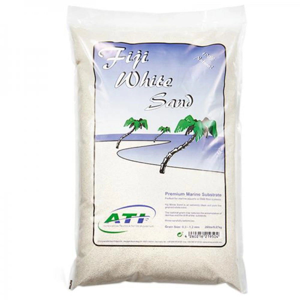 ATI Fiji White Sand 9,07Kg Misura L Granulometria 2-3mm - Sabbia per Acquari Marini